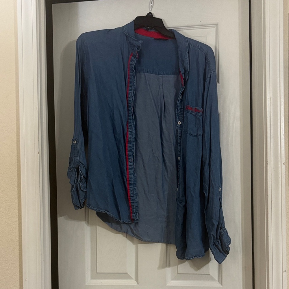Delta Sigma Theta Denim Shirt